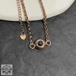 Fashion Simple Round Design Projection Bracelet -  QH Clothing