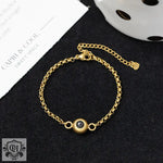 Fashion Simple Round Design Projection Bracelet -  QH Clothing