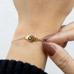 Fashion Simple Round Design Projection Bracelet -  QH Clothing