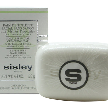 Sisley Soapless Facial Cleansing Bar with Tropical Resins 125g - Shower & Body Care