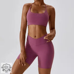 Sexy Beauty Back Yoga Clothes Outer Wear Pilates Running Fitness Exercise Yoga Suit Women - Quality Home Clothing| Beauty