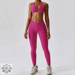 Sexy Beauty Back Yoga Clothes Outer Wear Pilates Running Fitness Exercise Yoga Suit Women - Quality Home Clothing| Beauty