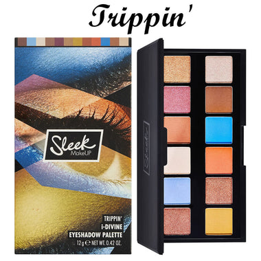 Sleek i-Divine Eyeshadow Palette 12g - Trippin - Cosmetics