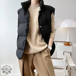 Sleeveless Padded Vest - Clothing