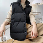 Sleeveless Padded Vest - Clothing