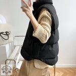 Sleeveless Padded Vest - Clothing