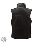 Sleeveless Stand Collar Jacket - Clothing