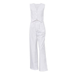 Sleeveless Vest Waistcoat & Trousers - Clothing