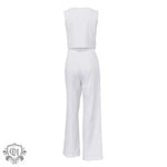 Sleeveless Vest Waistcoat & Trousers - Clothing