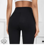 Bell Bottom Pants Sexy Skinny Yoga Pants Stretchy High Waist Slimming Trousers Women Hip Lifting Outer Wear - Quality Home Clothing| Beauty