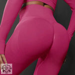 Spring Summer Seamless Smiley Face Peach Hip Training Yoga Pants Women Sports Running Hip Shaping Fitness Pants - Quality Home Clothing| Beauty