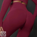 Spring Summer Seamless Smiley Face Peach Hip Training Yoga Pants Women Sports Running Hip Shaping Fitness Pants - Quality Home Clothing| Beauty