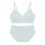 Soft Support Wireless Bra Set - S / Gray - Clothing