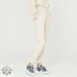 High Waist Cotton Sweatpants - QH Clothing