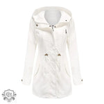 "Solid Cotton Coat for Women" - QH Clothing