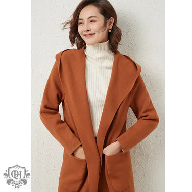 Hepburn Woolen Coat: Stylish and Warm - QH Clothing