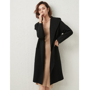 Hepburn Woolen Coat: Stylish and Warm - QH Clothing