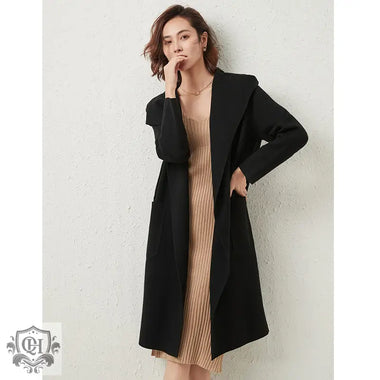 Hepburn Woolen Coat: Stylish and Warm - QH Clothing