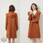 Hepburn Woolen Coat: Stylish and Warm - QH Clothing