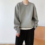 Memory Cotton Loose Fit Sweater - QH Clothing