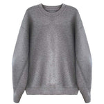 Memory Cotton Loose Fit Sweater - QH Clothing