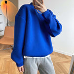 Memory Cotton Loose Fit Sweater - QH Clothing