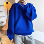 Memory Cotton Loose Fit Sweater - QH Clothing