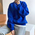 Memory Cotton Loose Fit Sweater - QH Clothing