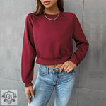 Solid Color Hoodie for Women - QH Clothing