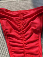 Solid Color Rope Bikini Swimsuit - QH Clothing