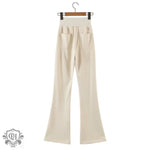 Lace Hooded Wide Leg Pants - QH Clothing