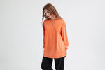 Solid Cotton Loose Fit Sweatshirt - QH Clothing