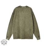 Solid Cotton Loose Fit Sweatshirt - QH Clothing