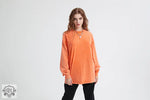 Solid Cotton Loose Fit Sweatshirt - QH Clothing