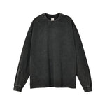 Solid Cotton Loose Fit Sweatshirt - QH Clothing