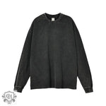 Solid Cotton Loose Fit Sweatshirt - QH Clothing