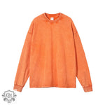 Solid Cotton Loose Fit Sweatshirt - QH Clothing