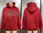 Game Letter Graphic Velvet Hoodie - QH Clothing