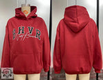 Game Letter Graphic Velvet Hoodie - QH Clothing