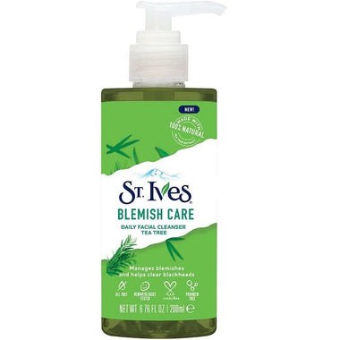 St. Ives Blemish Care Tea Tree Face Wash 200ml - QH Clothing