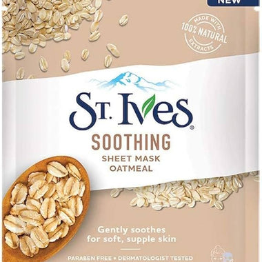 St. Ives Oatmeal Soothing Sheet Mask 23ml - 1 Sheet - QH Clothing