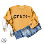 Grace Letter Graphic Jumper - Quality Home Clothing| Beauty