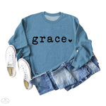 Grace Letter Graphic Jumper - Quality Home Clothing| Beauty