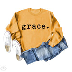 Grace Letter Graphic Jumper - Quality Home Clothing| Beauty