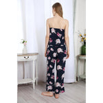 ​Floral Print Viscose Lounge Set -  QH Clothing