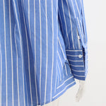 Striped Cotton Shirt & Shorts Set - Clothing