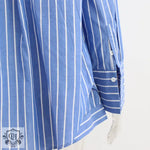 Striped Cotton Shirt & Shorts Set - Clothing