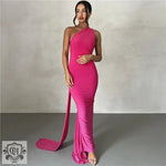 Summer Women  Clothing Sexy Backless Halter Sheath Slim Fit Evening Dress Dress for Women - Quality Home Clothing| Beauty