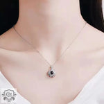 Sunflower Diamond Memories Necklace -  QH Clothing