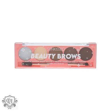 Sunkissed Beauty Brows Palette 0.5g Brow Wax + 4 x 1g Brow Powder - Makeup